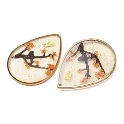 Pendentifs en laiton&nbsp;RESI-G133-03G-04