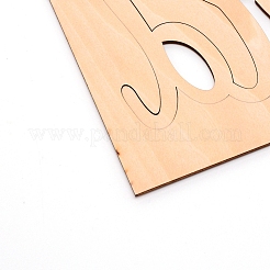 Holzausschnitte Ornamente&nbsp;WOOD-WH0107-14