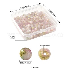 141pcs perles d'oeil de chat&nbsp;CE-FS0001-03C