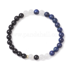 Stretch-Armbänder aus natürlichen und synthetischen Edelsteinperlen für Männer und Frauen&nbsp;BJEW-JB12514
