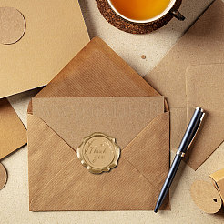 100 Stück selbstklebende Wachssiegelaufkleber&nbsp;DIY-CP0009-90D