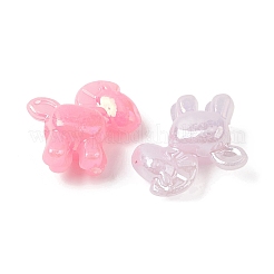 UV-beschichtete undurchsichtige Acrylperlen&nbsp;OACR-G058-03