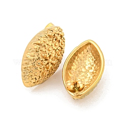 Pendientes de acero inoxidable 304 con forma de ojo de caballo&nbsp;EJEW-L290-009G