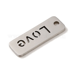Anlaufgeschützte Anhänger aus Edelstahl 201&nbsp;STAS-E217-39D-P