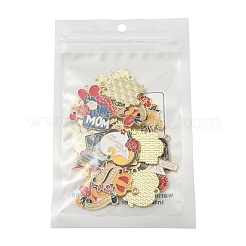 24 pendentif en alliage émaillé sur le thème de la fête des mères&nbsp;ENAM-FS0002-77