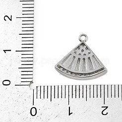 Ottone micro spianare pendenti zirconi&nbsp;KK-S339-07P