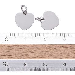 Anlaufgeschützte 201 Edelstahl-Stempel-Leeranhänger&nbsp;STAS-S105-T617-1