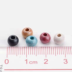 Runde Naturholzperlen&nbsp;X-WOOD-Q017-6mm-M-LF