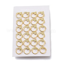 Ohrstecker aus 304 Edelstahl&nbsp;EJEW-H100-04G