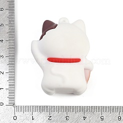 Pvc cartoon glückliche katze puppe anhänger&nbsp;KY-F017-04
