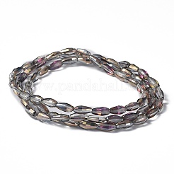 Chapelets de perles en verre électrolytique &nbsp;EGLA-H100-HP03