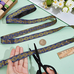 Nastri in poliestere con ricamo in stile etnico&nbsp;OCOR-WH0109-042A-02