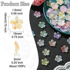 Tappi di perline di plastica opachi&nbsp;KY-CJC0012-03