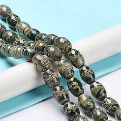 Chapelets de perles de style tibétain&nbsp;TDZI-E005-01L