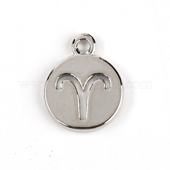 Aluminium Anhänger & Charms&nbsp;PALLOY-WH0085-64B