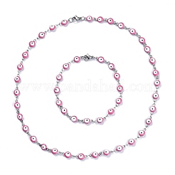 Ensembles de bijoux en acier inoxydable 304&nbsp;SJEW-H086-03P-A