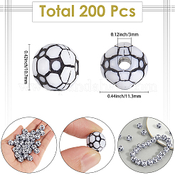 200pcs Acrylperlen&nbsp;OACR-SP0001-62