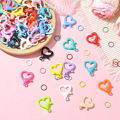 50 Stück Acryl-Karabinerverschlüsse&nbsp;DIY-YW0011-20A