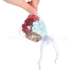 Pochette organza pour cadeaux&nbsp;X-T0CMH-10x12cm-01