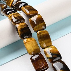 Natürlichen Tigerauge Perlen Stränge&nbsp;G-K357-D19-01