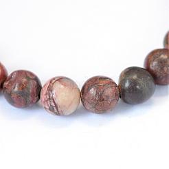 Natürliche Picasso Stein / Picasso Jaspis Perlen Stränge&nbsp;G-E334-8mm-10