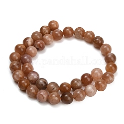 Natürliche sunstone Perlen Stränge&nbsp;GG-CBA15F7-10mm