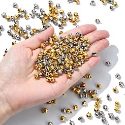 300 Stück Glockenanhänger aus Eisen in 2 Farben.&nbsp;IFIN-YW0003-70