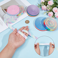 6 pieza de bandas elásticas estampadas a rayas planas de 6 colores&nbsp;OCOR-BC0009-22