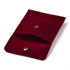 Sacs à bijoux carrés en velours&nbsp;TP-B001-01B-01
