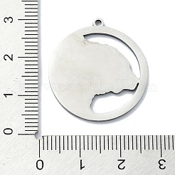Anlaufgeschützte Anhänger aus Edelstahl 201&nbsp;LS-STAS-R118-04P