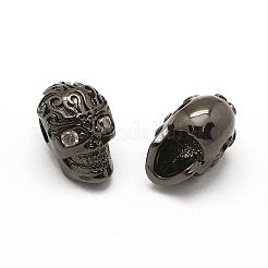 Micro ottone spianare grado aaa zirconi perline&nbsp;ZIRC-G100-31-NR