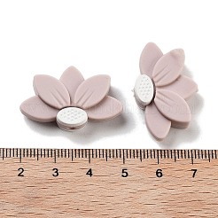 Perle di silicone ecologiche per uso alimentare di loto&nbsp;SIL-WH0013-50N