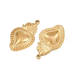 304 pendenti in acciaio inossidabile con montatura in strass&nbsp;STAS-L317-29G