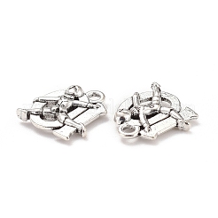 Pendentifs en alliage de style tibétain&nbsp;TIBE-XCP0000-05AS-NR