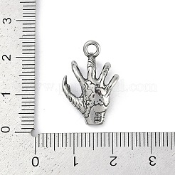 Anhänger aus chirurgischem Edelstahl 316&nbsp;STAS-G349-06AS