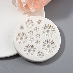 Silikonformen für Sonnenblumen in Lebensmittelqualität&nbsp;DIY-YWC0006-05