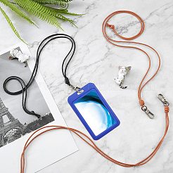 4 collier en cordon ciré 2 couleurs&nbsp;AJEW-PH0003-03