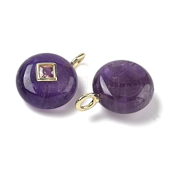 Natürlichen Amethyst Edelsteinanhänger&nbsp;G-I391-01G-12