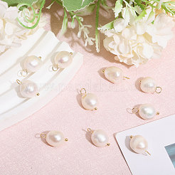 10pcs pendentifs en perles d'eau douce naturelles&nbsp;FIND-CA0009-02C