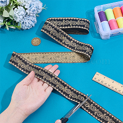 1 Stück Vintage-Jacquard-Polyesterband&nbsp;OCOR-PH0007-36A
