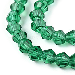 Chapelets de perles en verre transparente  &nbsp;GLAA-F029-2mm-30