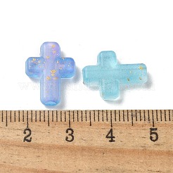 Perline acriliche trasparenti di colore sfumato&nbsp;X1-OACR-M023-03G
