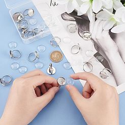 Kits para hacer anillos de dedo diy&nbsp;DIY-UN0001-21P