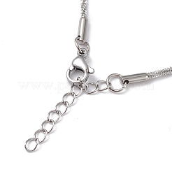Bracelet chaîne en acier inoxydable 304 anti-ternissement pour femme&nbsp;LS-BJEW-I311-01A-P