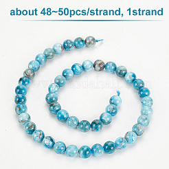 Natürliche Apatit Perlen Stränge&nbsp;G-OC0002-60B