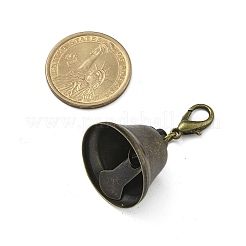 Eisen Glocke Anhänger Dekorationen&nbsp;HJEW-JM02425