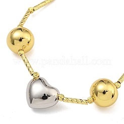 Bracciali in ottone con placcatura a cremagliera&nbsp;BJEW-B106-02PG