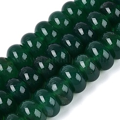 Chapelets de perle en agate naturelle teinte&nbsp;G-Q606-44B-02