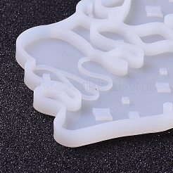 DIY Anhänger Silikonformen&nbsp;X-DIY-H154-04E