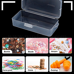 10 Stück transparente Aufbewahrungsboxen aus Kunststoff&nbsp;CON-BC0007-78A